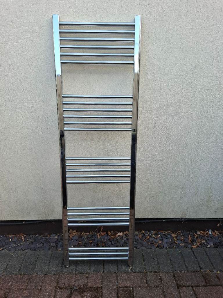 Chrome Bathroom Towel Radiator - - 500mm x 1630mm