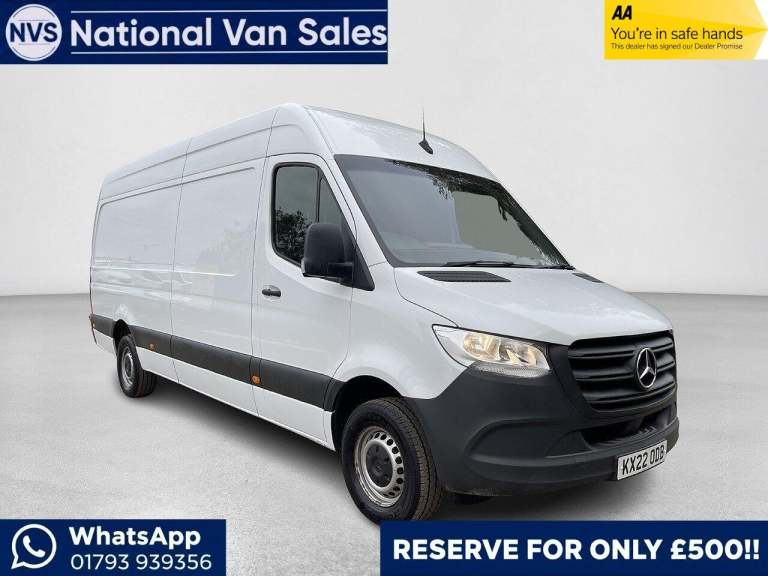 2022 Mercedes-Benz Sprinter 2.0 315 CDI Progressive RWD L3 H2 Euro 6 (s/s) 5dr PANEL VAN Diesel M...