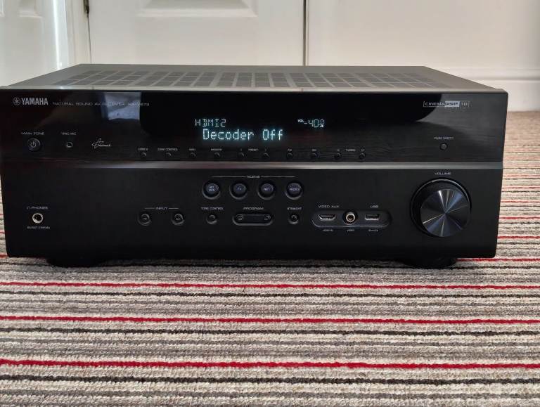 Yamaha RX-673 Home Cinema AV amplifier Dolby Digital 7.2 