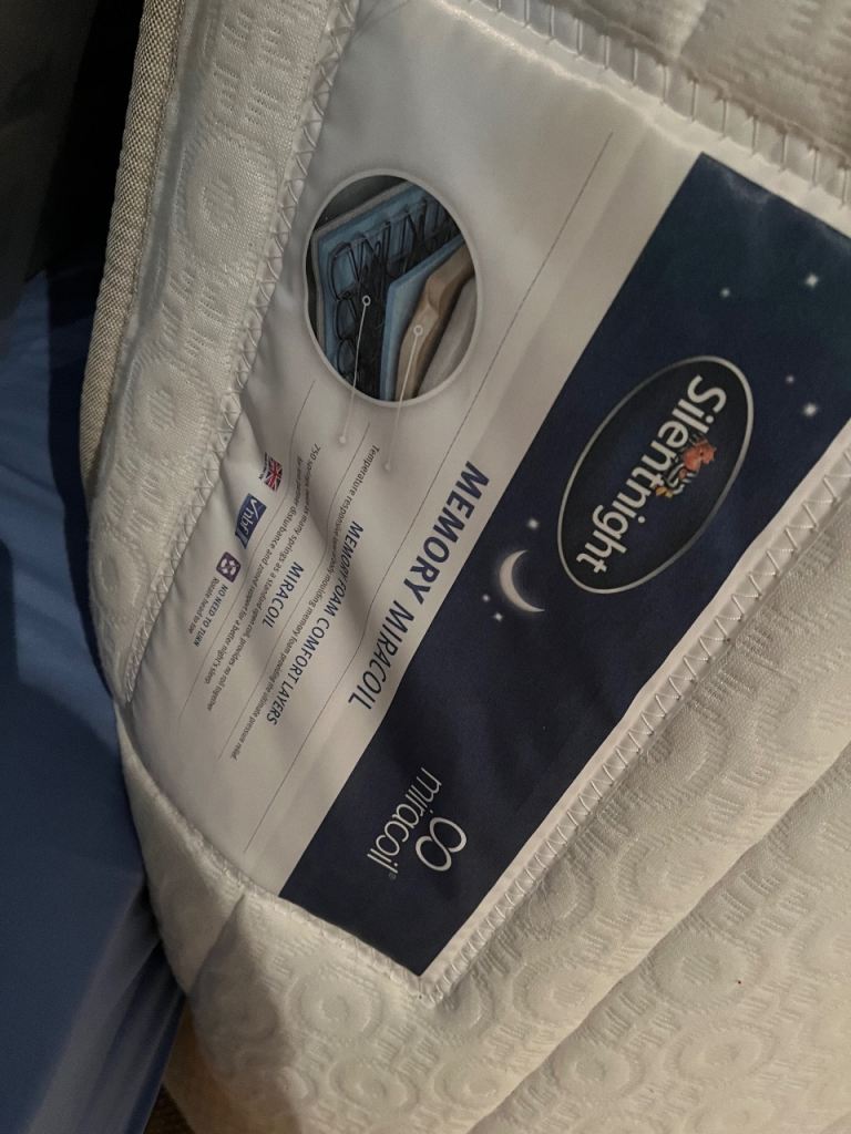 image for Silent night memory miracoil mattress