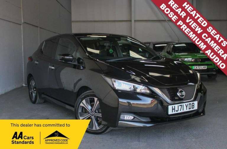 2021 Nissan Leaf 110kW Tekna 40kWh 5dr Auto HATCHBACK ELECTRIC Automatic