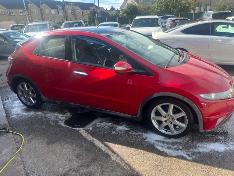 2007 Honda Civic 2007 1.8 i-CIVIC VTEC EX 5dr RED PART EX TO CLEAR  HATCHBACK Petrol Manual