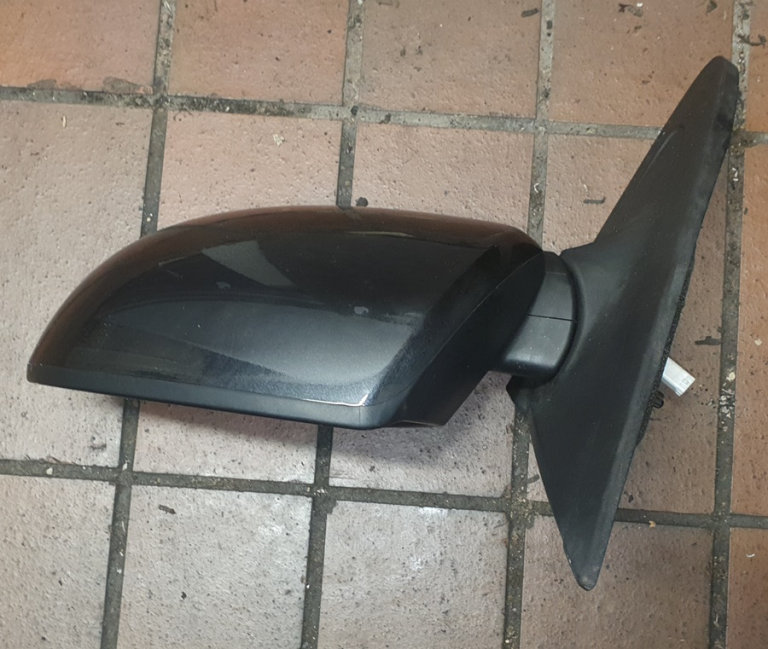 Mazda 3 Left Side Wing Mirror Black 2011