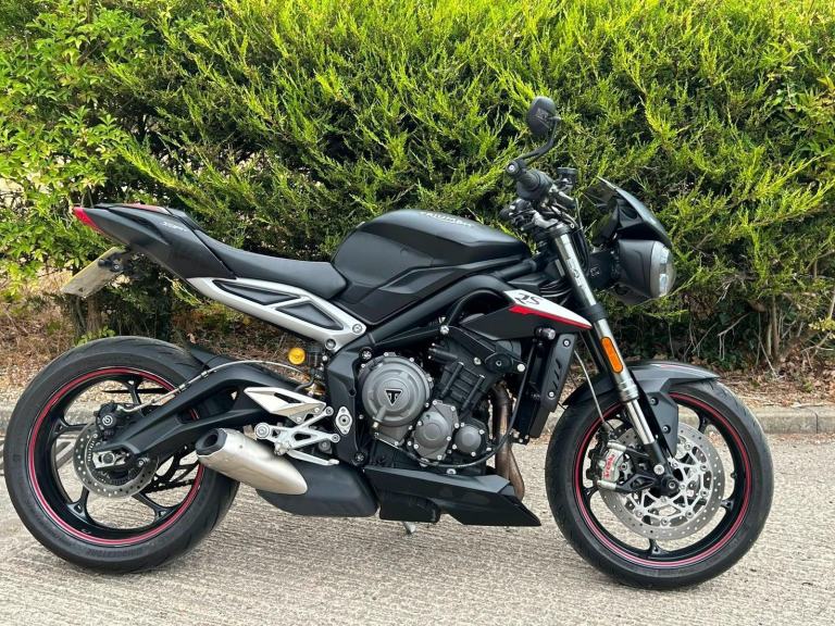 2019 19 Triumph Street Triple 765 Rs Naked Euro 4  765RS 12k Miles Black R S