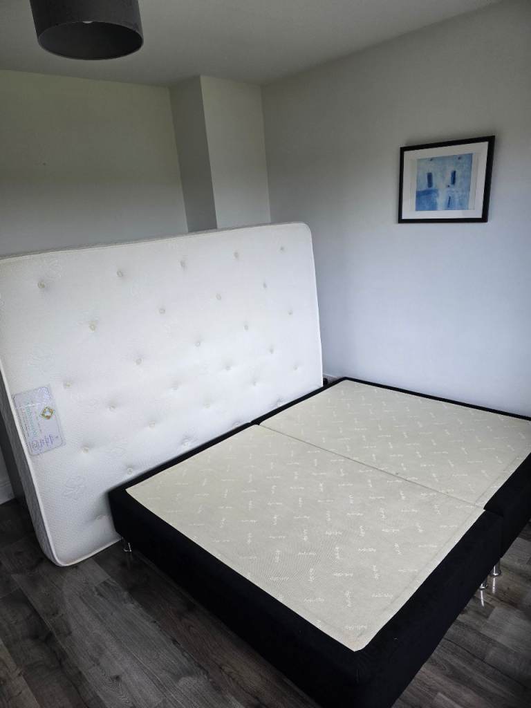 King size bed and matress