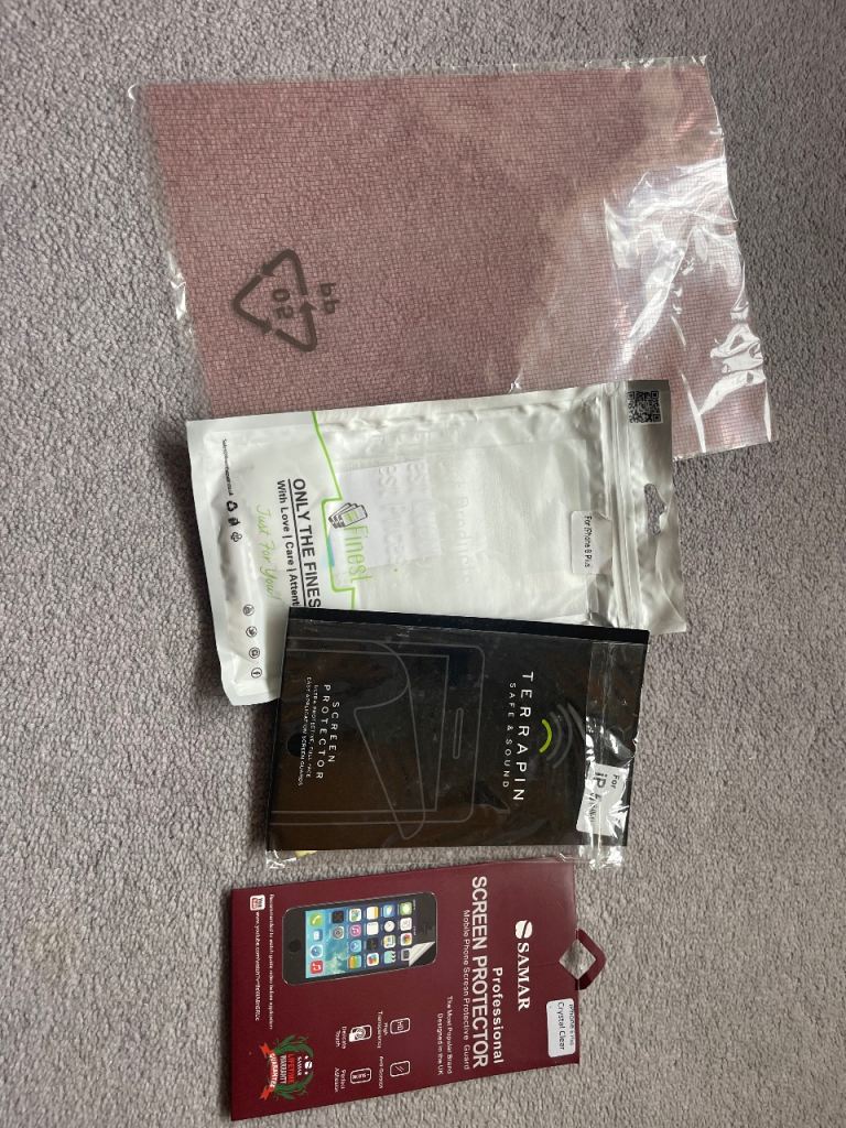 Phone Screen Protectors — Bundle of 4