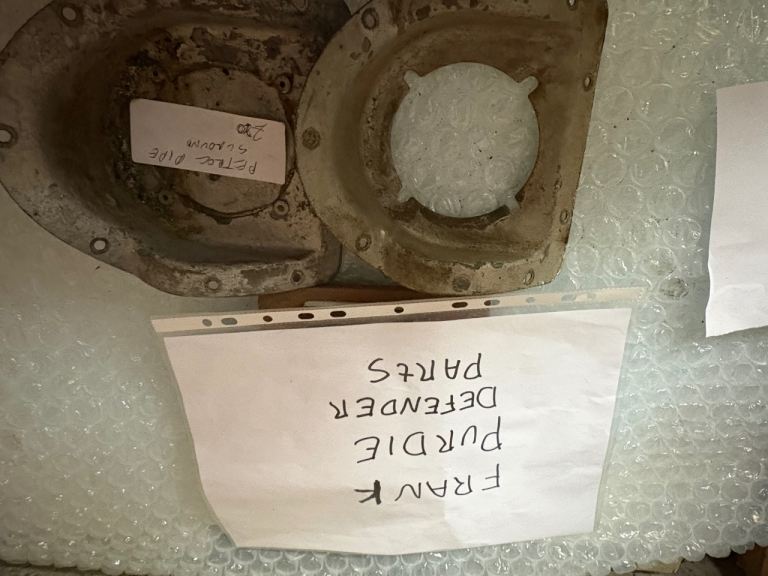 Land Rover petrol cap surround 