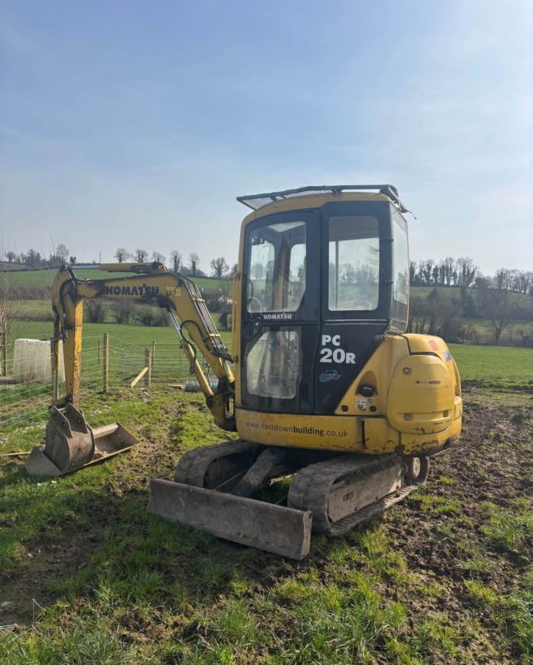 Komatsu PC20R Mini Digger