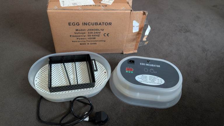 Egg incubator and brooder 