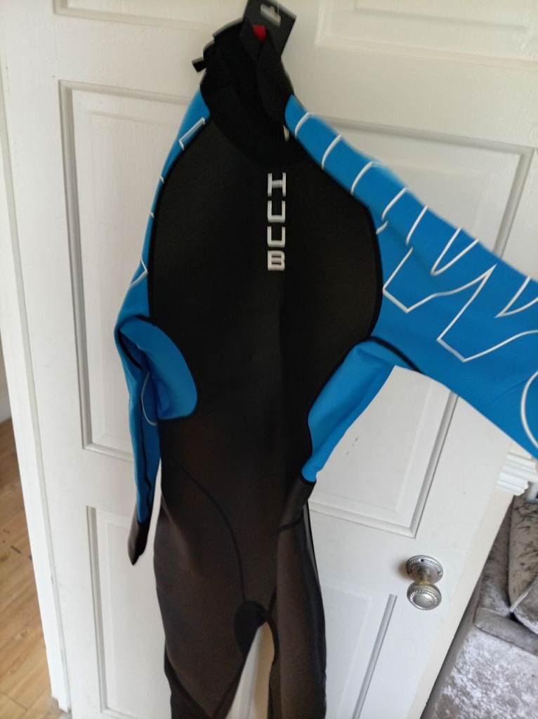 HUUB Wetsuit - Black and Blue - New