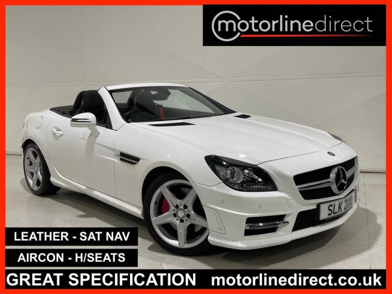 2016 Mercedes-Benz SLK 2.0 SLK200 AMG Sport Convertible 2dr Petrol G-Tronic Euro 6 (s/s) (184 ps)...