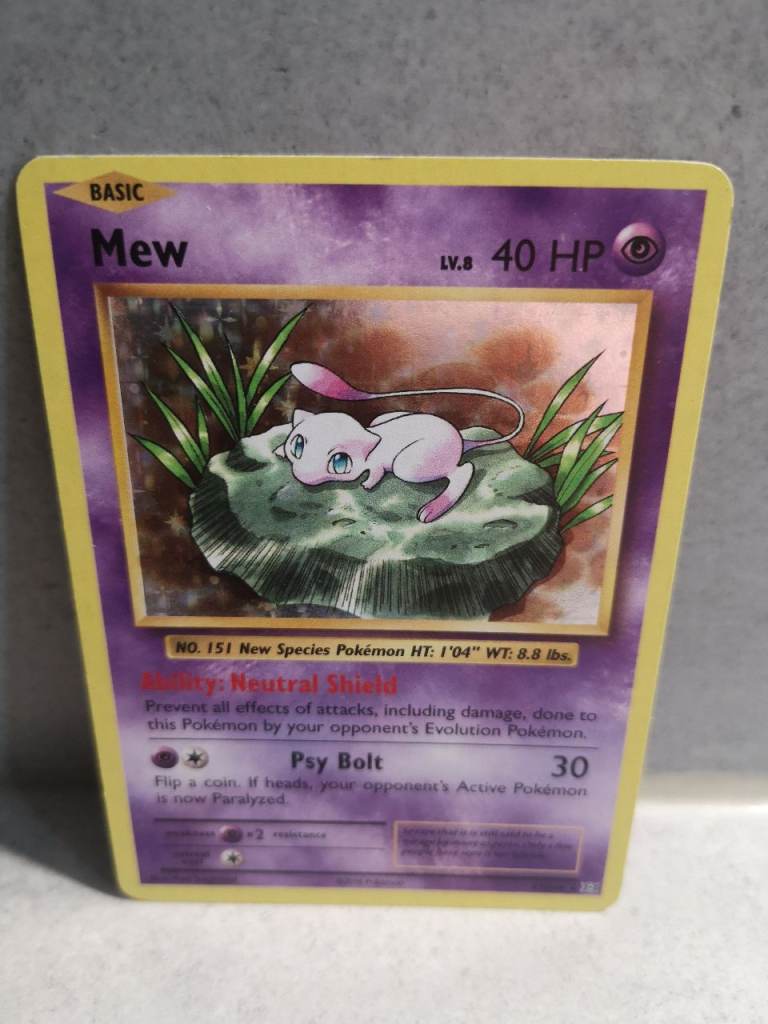 Mew 53/108 Evolutions Holo Rare 