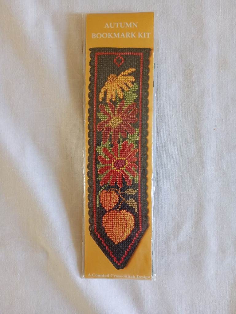 Counted Cross-Stitch Bookmark Kit