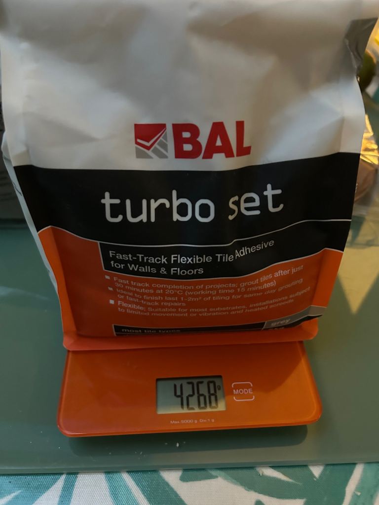 Almost complete BAL turbo set grey 5kg
