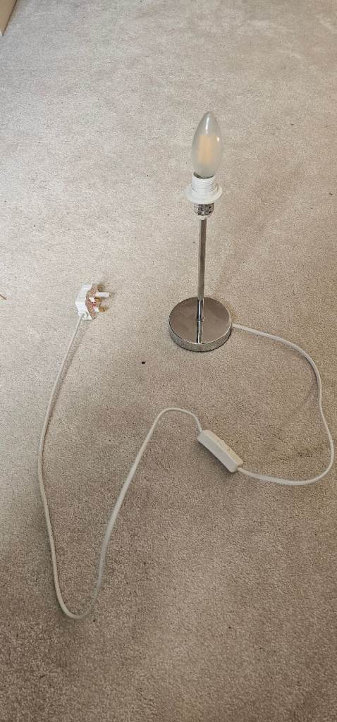 FREE bedside lamp - no shade, good condition