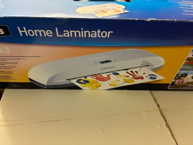 Fellowes Mars A3 Home Laminator.  Designed for occasional home, hobby, and school use. 