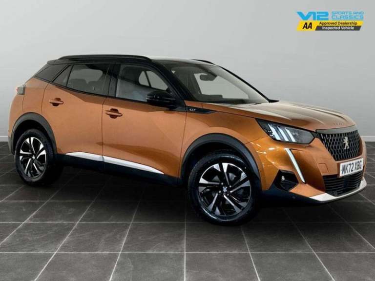 image for 2022 Peugeot 2008 1.2 PureTech GT Euro 6 (s/s) 5dr Manual SUV Petrol Manual
