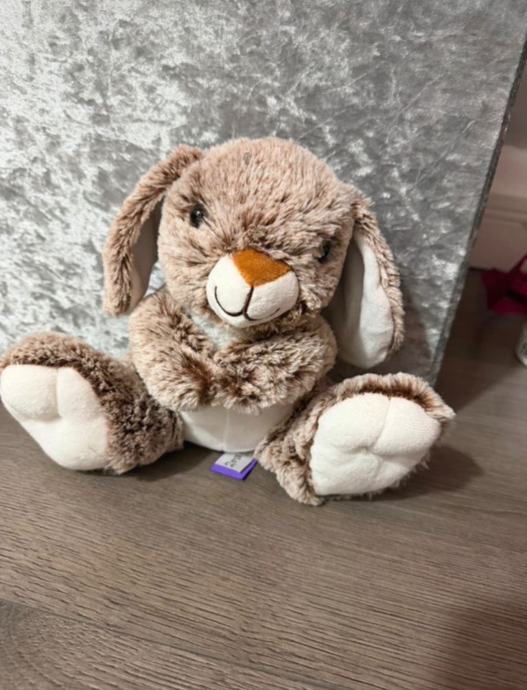 Melissa & Doug Burrow Bunny Rabbit Plush Toy