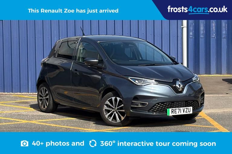 2021 Renault Zoe 5dr 100kW GT Edition 52kWh R135 EV50 52kWh Electric Auto (Rapid Charge) Hatchbac...