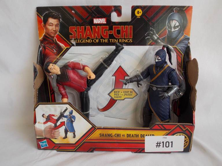 Marvel SHANG-CHI vs. DEATH DEALER 6" Figure Hasbro Box Set (Kick Action) - NEW