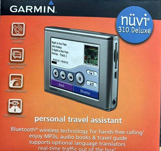 GARMIN NUVI 310 Deluxe - Sat Nav 