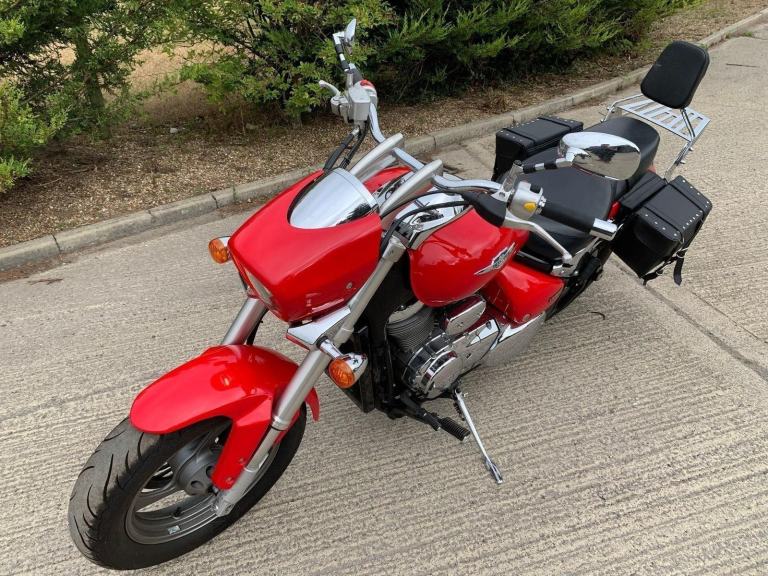 2015 15 SUZUKI VZ 800 L4 INTRUDER RED VZ800 VL800 XVS CLASSIC CUSTOM CRUISER 6k