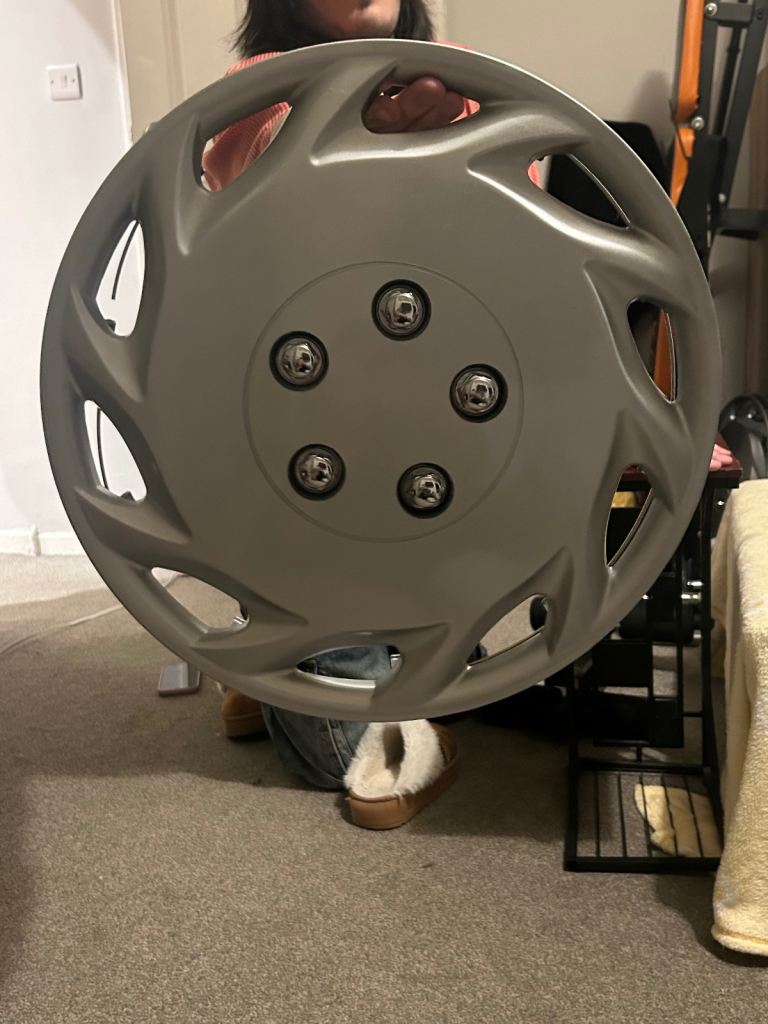 Brand new Silver wheel trims