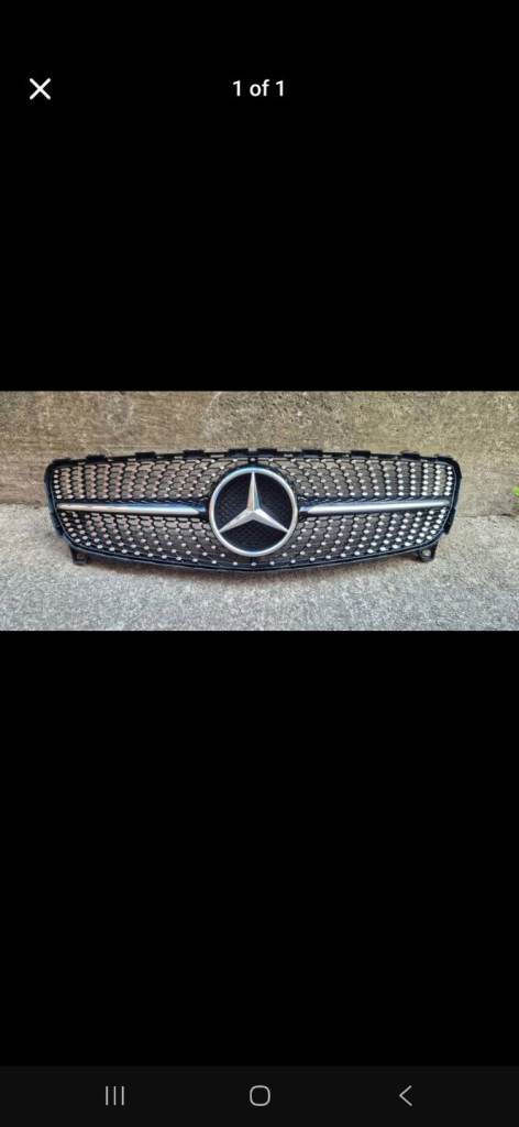 Mercedes A class front grill