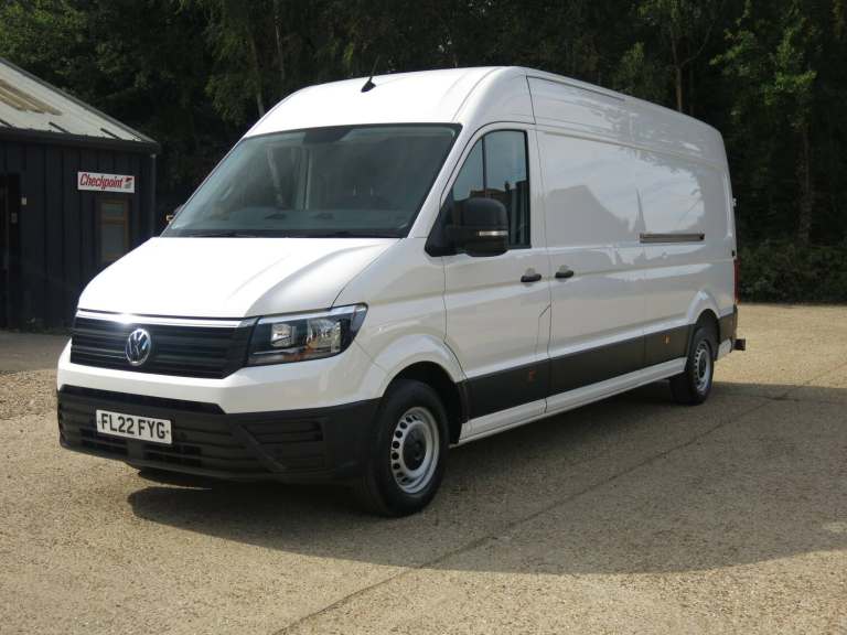 2022 Volkswagen Crafter 140HP AUTOMATIC AIRCON STARLTINE BUSINESS LWB HIGH ROOF EURO 6 Panel Van ...