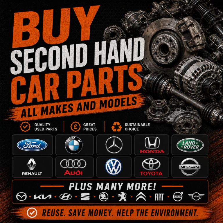 Breakers Yard based in Essex CM1 3QL - Used / Second Hand / Green / Recycled / Vehicle Spares