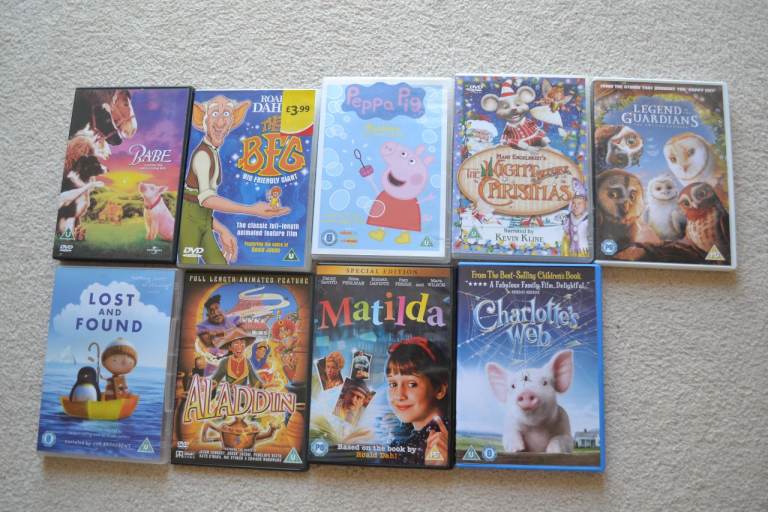 Children's DVD Bundle including Peppa Pig