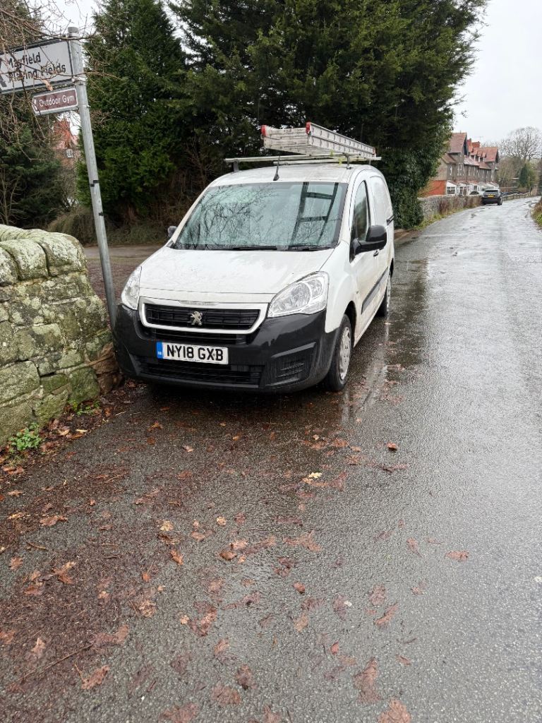 Peugeot, PARTNER, Panel Van, 2018, Manual, 1560 (cc)