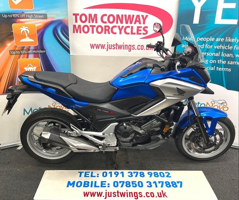 Honda NC750X A-J, 2018(68), SUPERB BIKE, 25,199 MILES, FSH, CENTRE STAND, £3995