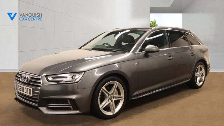 2018 Audi A4 2.0 TDI Ultra 190 S Line 5dr S Tronic [Ltr/Alc] ESTATE DIESEL Automatic