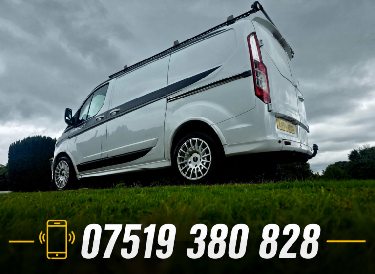 💥stunning top spec transit 2.2 custom e-tec fully kittet brand new ford supplied crate engine px 