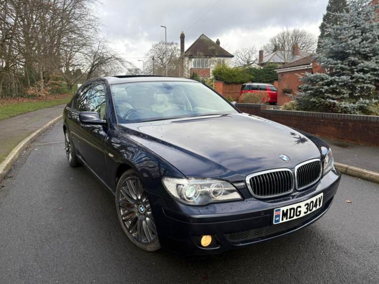 BMW 730D SPORT 2007 57 REG FACELIFT AUTOMATIC FULLY LOADED SATNAV CREAM LEATHER RUNS BEAUTIFUL 