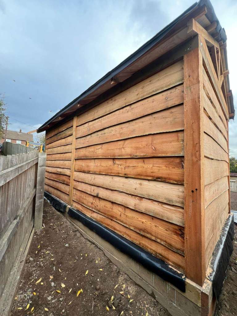 Timber Cladding Boards - larch Perfect for Sheds/Outbuildings