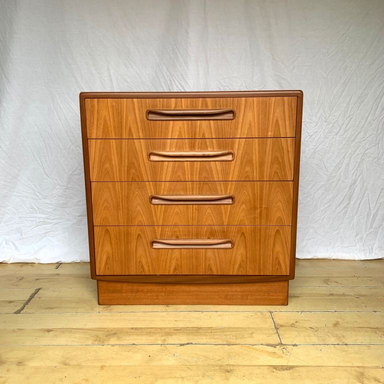 GPlan g plan fresco chest of drawers dresser vintage mid century