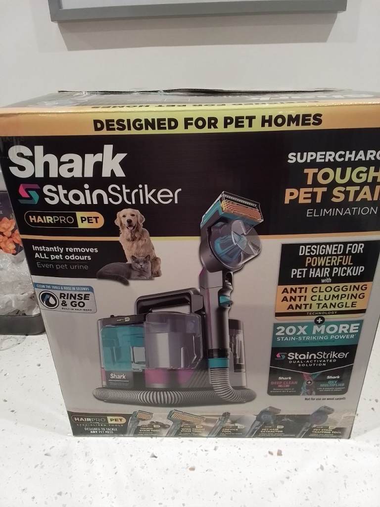 As New Shark stainstriker   STILL FOR SALE