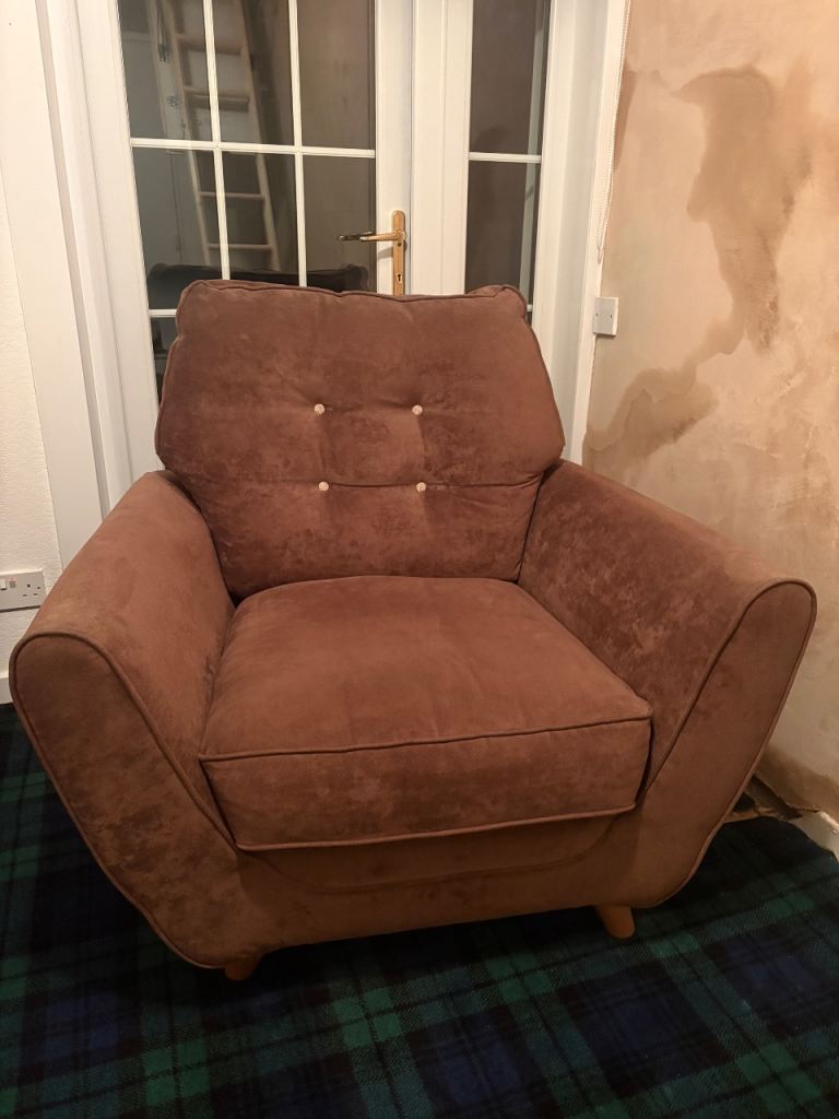 Frasers Brown Armchair