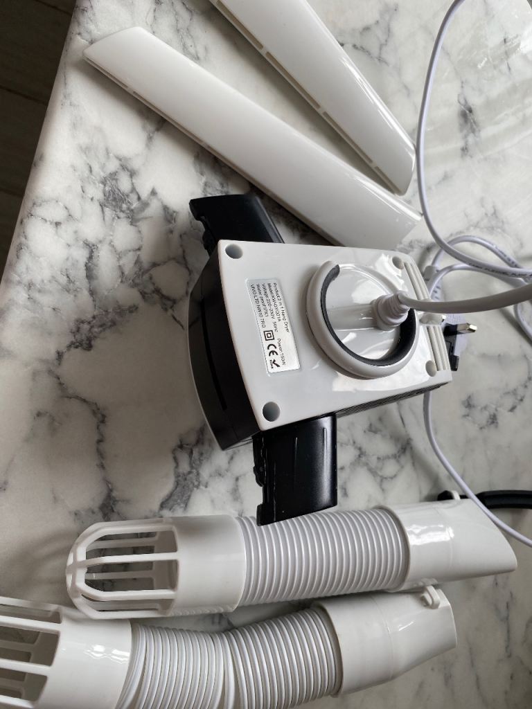 Portable clothes and shoe dryer