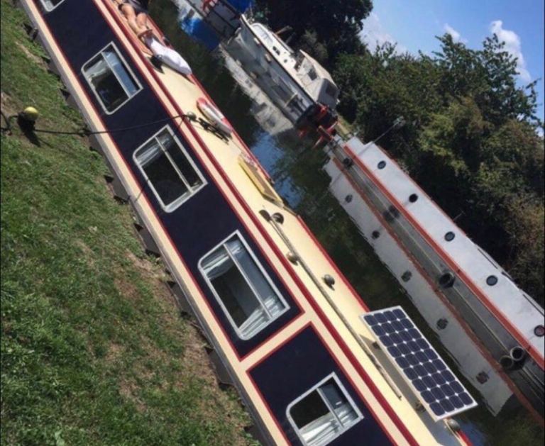 Canal Boat for Rent 