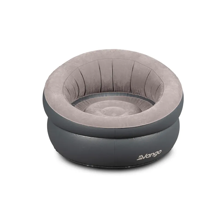 2 x Vango Inflatable Donut DLX Chairs (grey)