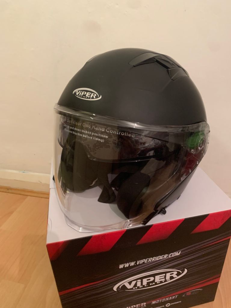Open Face Helmet (almost new)