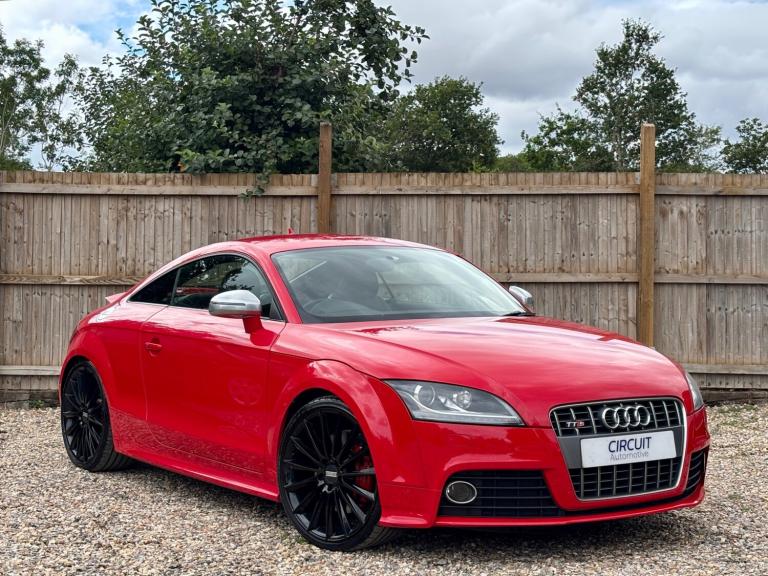 2009 Audi TTS 2.0T FSI 270BHP Quattro TT Red Coupe Manual Only 91,000 Miles ULEZ COUPE Petrol Manual