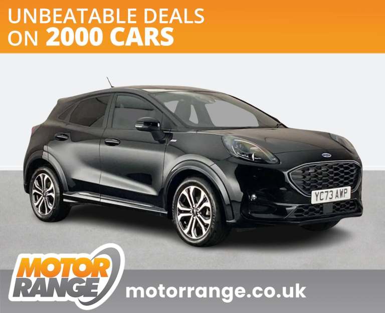 2023 Ford Puma 1.0 EcoBoost Hybrid mHEV 155 ST-Line 5dr Crossover/SUV PETROL Manual