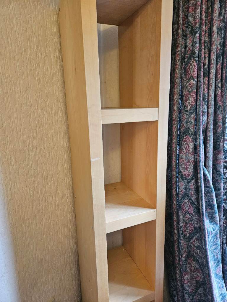 Ikea Lack tall bookcase display shelves