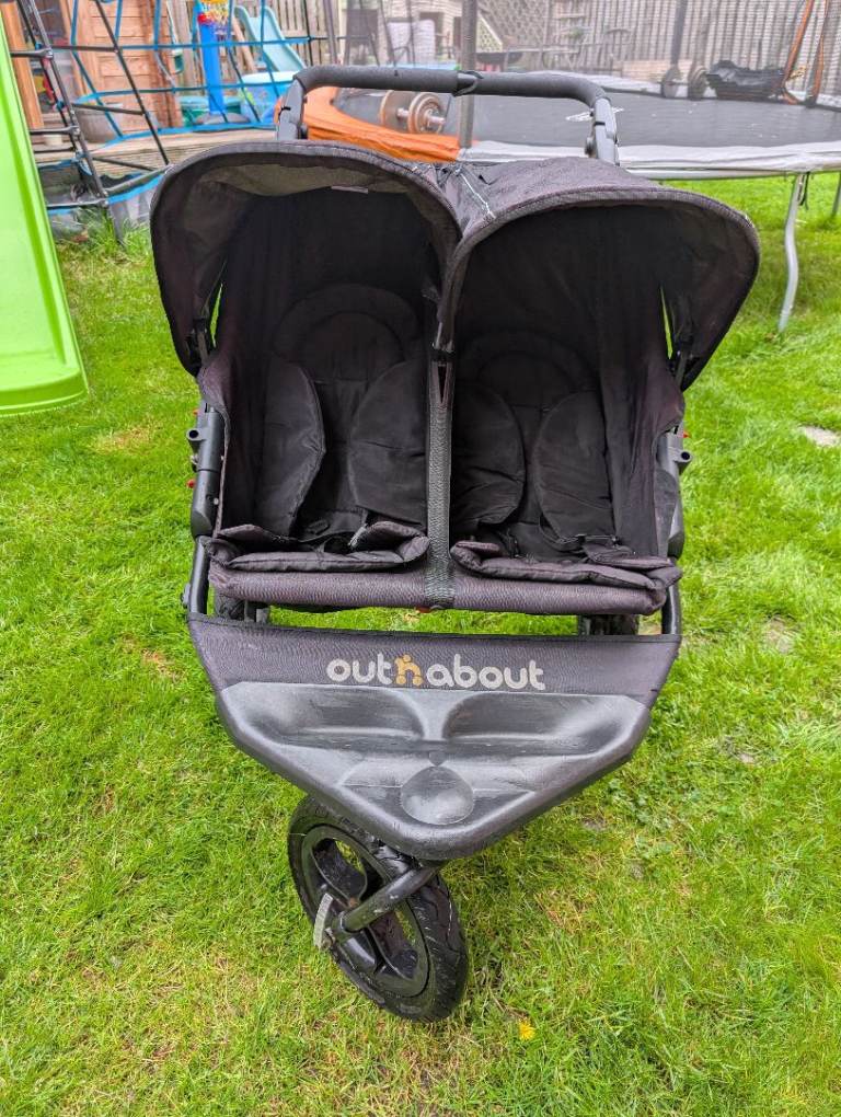 Out n about double buggy