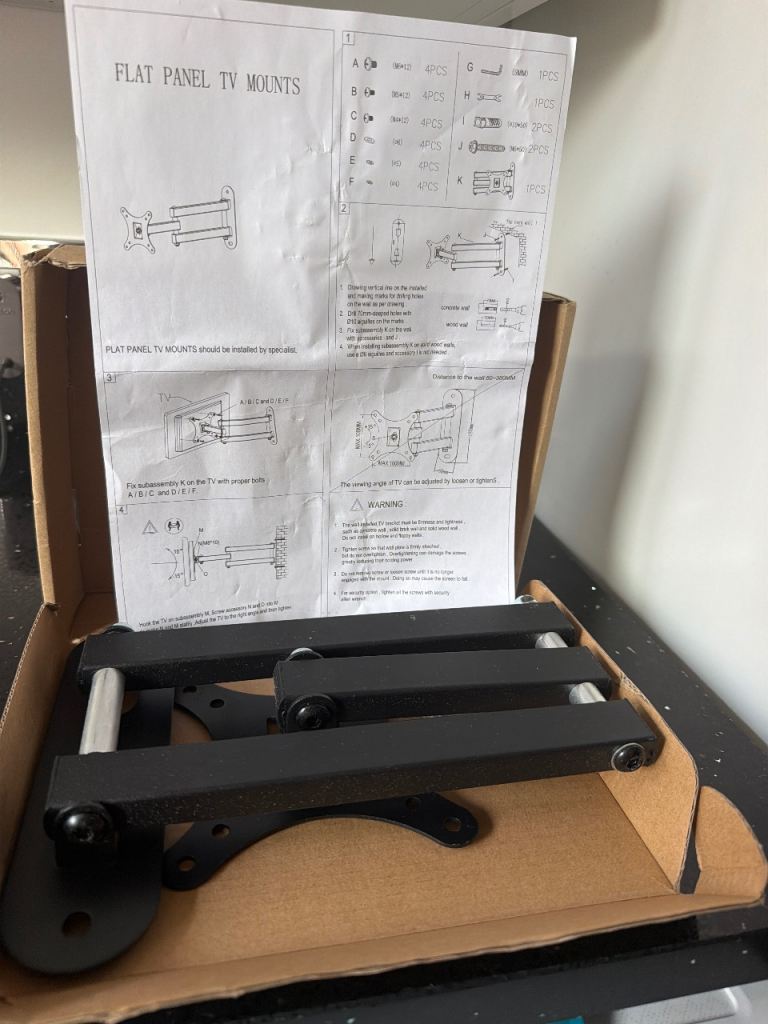 New Flat Panel TV Wall Mount Bracket