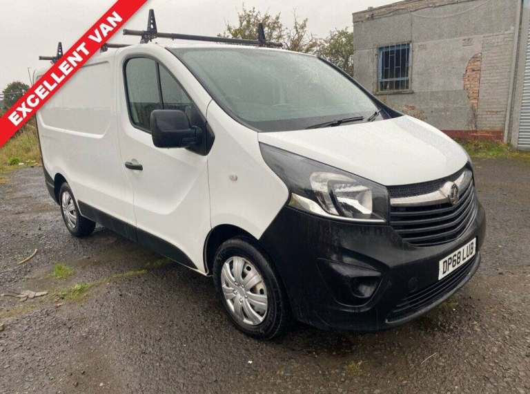 2019 68 VAUXHALL VIVARO 1.6 CDTI 2900 NO VAT VAN L1 H1 EURO 6 (120 PS) DIESEL